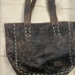 Bed Stu Distressed Dark Brown Leather Stevie Tote! Excellent condition.